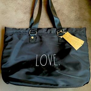 Rae Dunn Nylon Love Tote